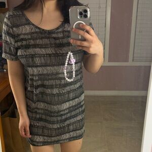 NWOT H&M Sheer Beach Vacation Swimsuit Tribal Coverup Dress